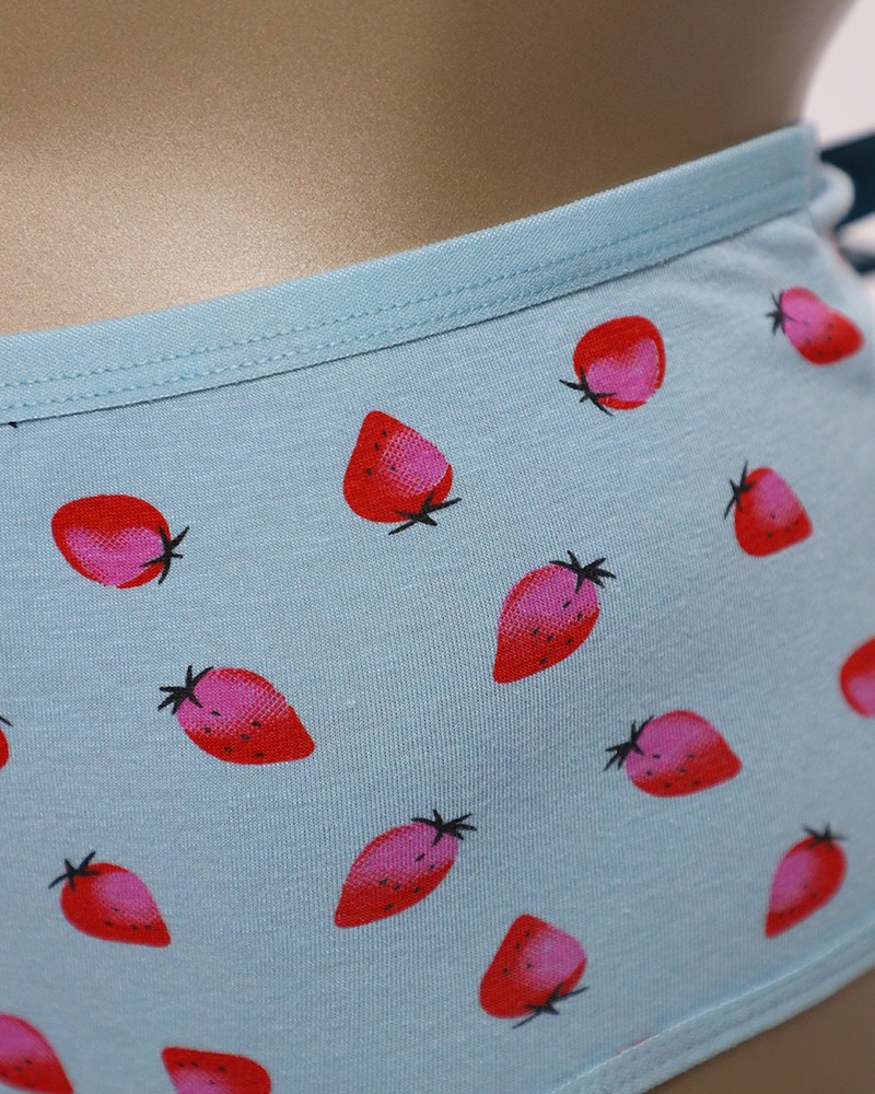 Cotton Panties With Strawberry Print - Daraghmeh