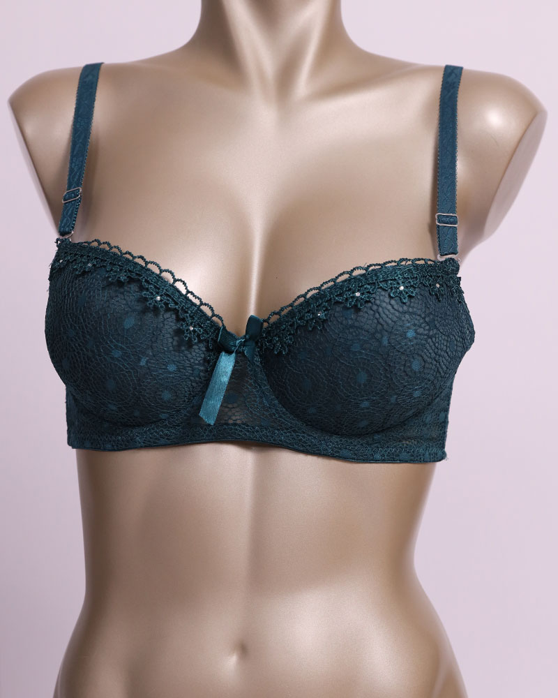 Underwire Perforated Push Up Bra - Daraghmeh