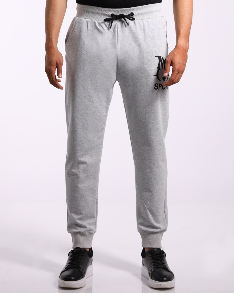 Cotton Sports Pants With "SPORT" Print Daraghmeh