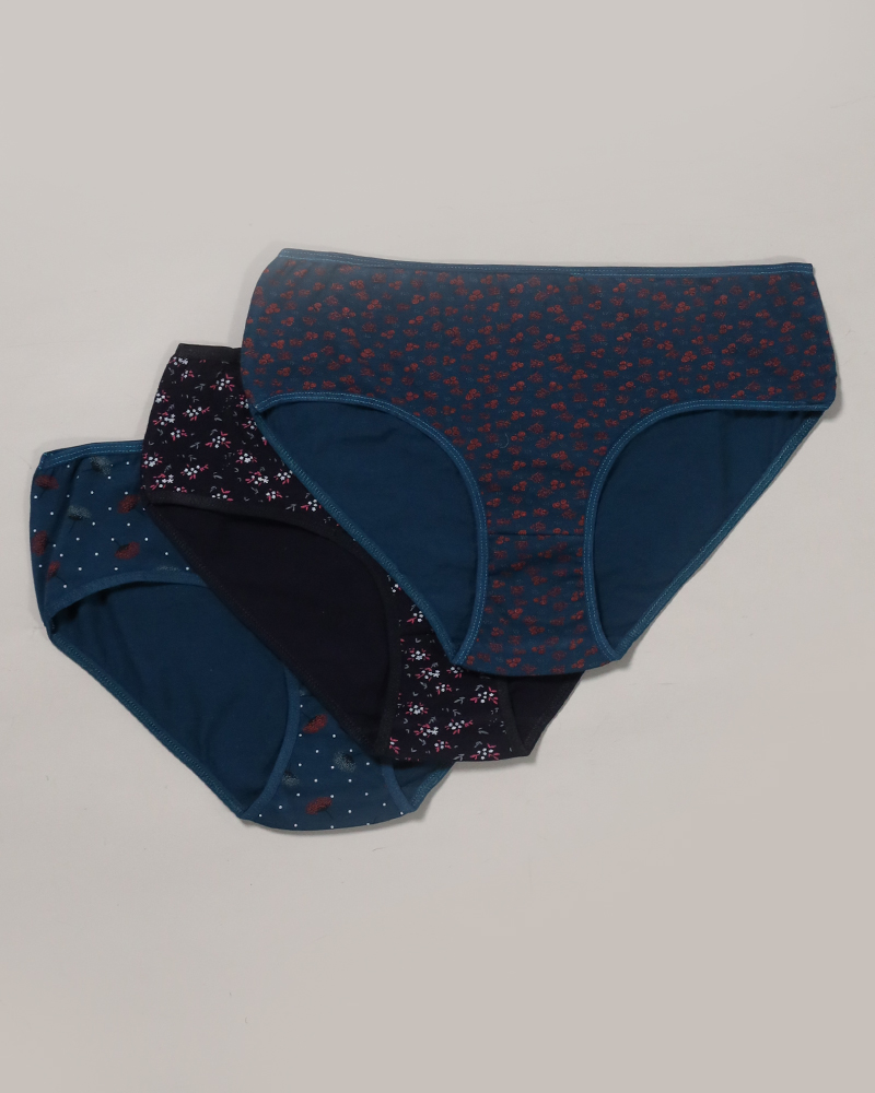 Cotton Panties Set In 3 Pieces - Daraghmeh