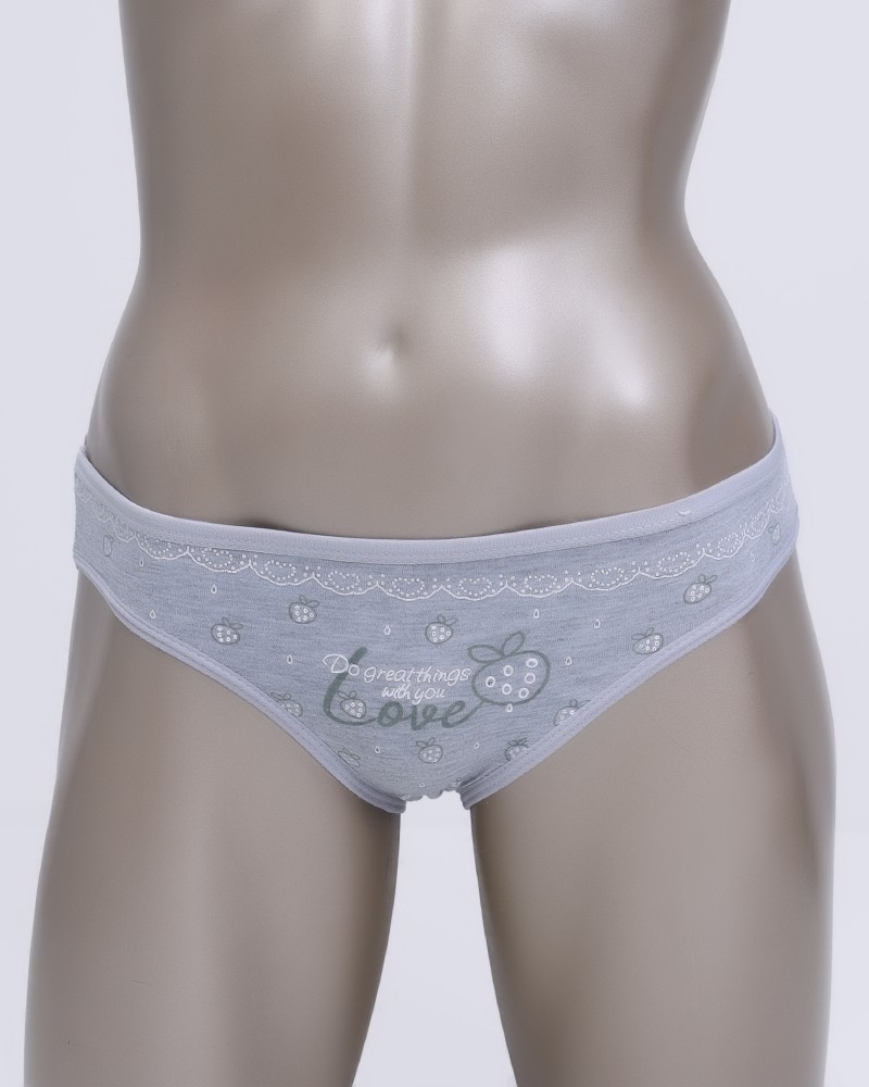 Cotton Panties With Strawberry Print