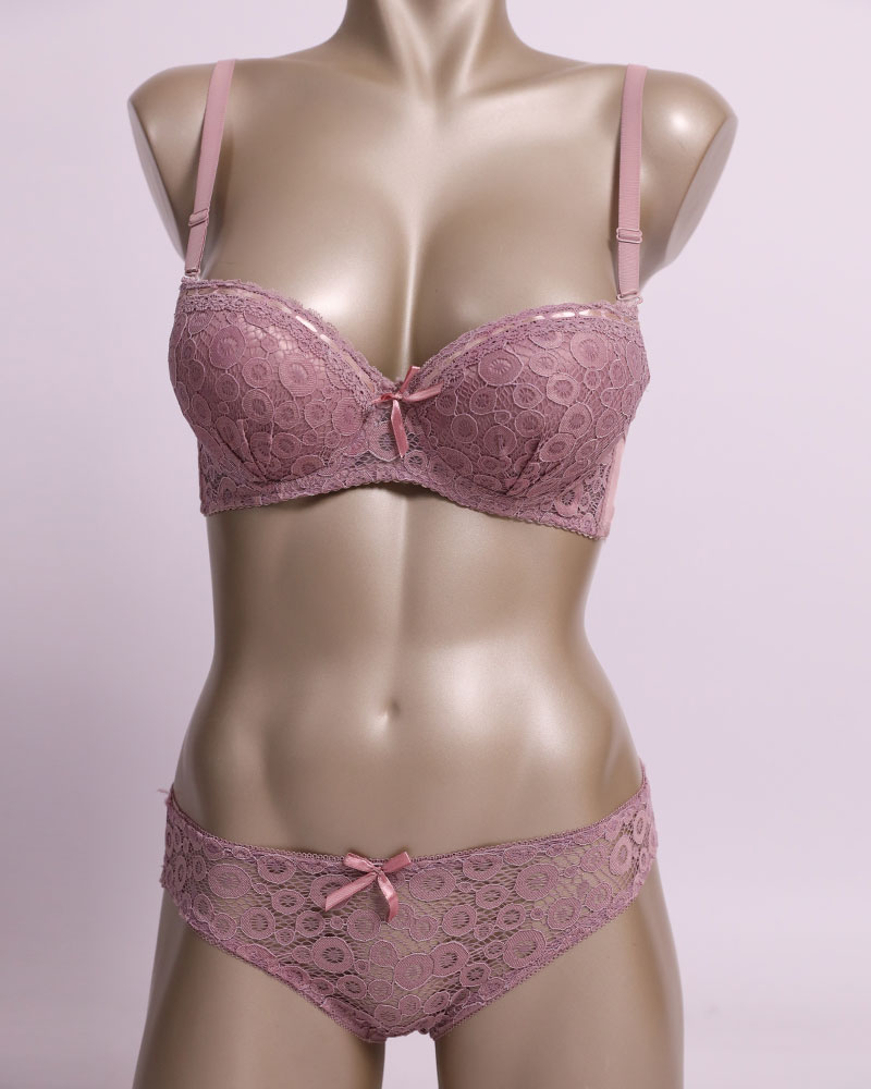 Underwear Set In Two Pieces Padded Bra + Cotton Panties - Daraghmeh