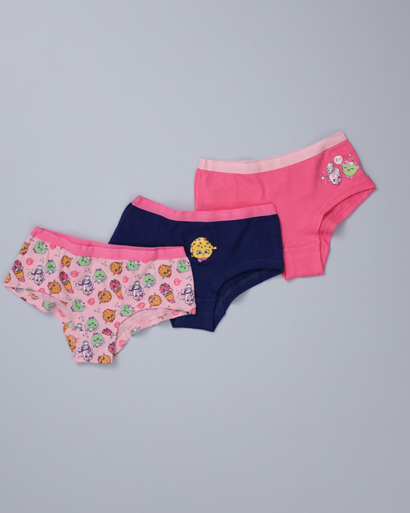 Panties Set In 3 Pieces - Shopkins Print - Daraghmeh