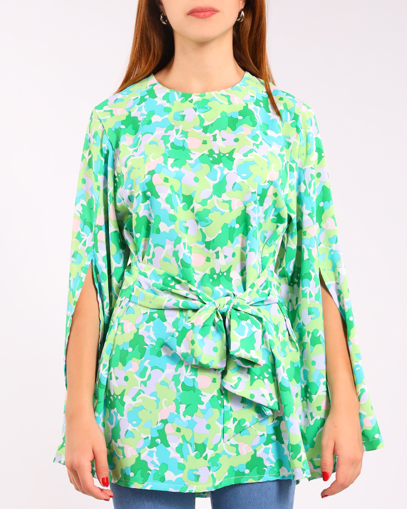 Floral Chiffon Blouse Daraghmeh