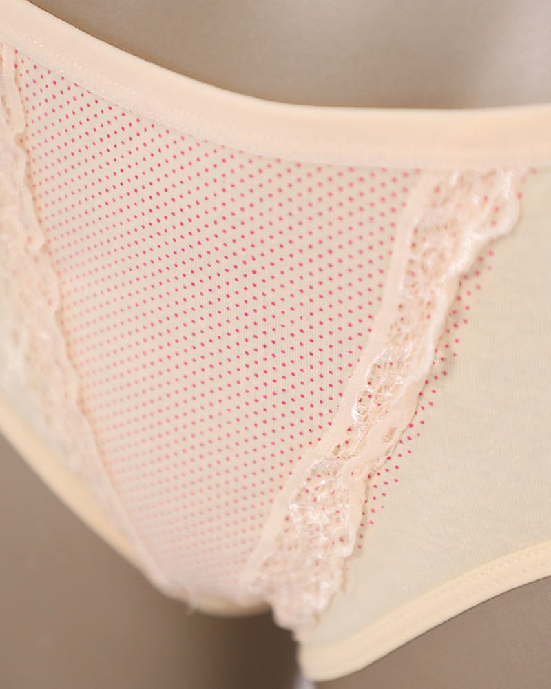 Dotted Sides Perforated Panties - Daraghmeh