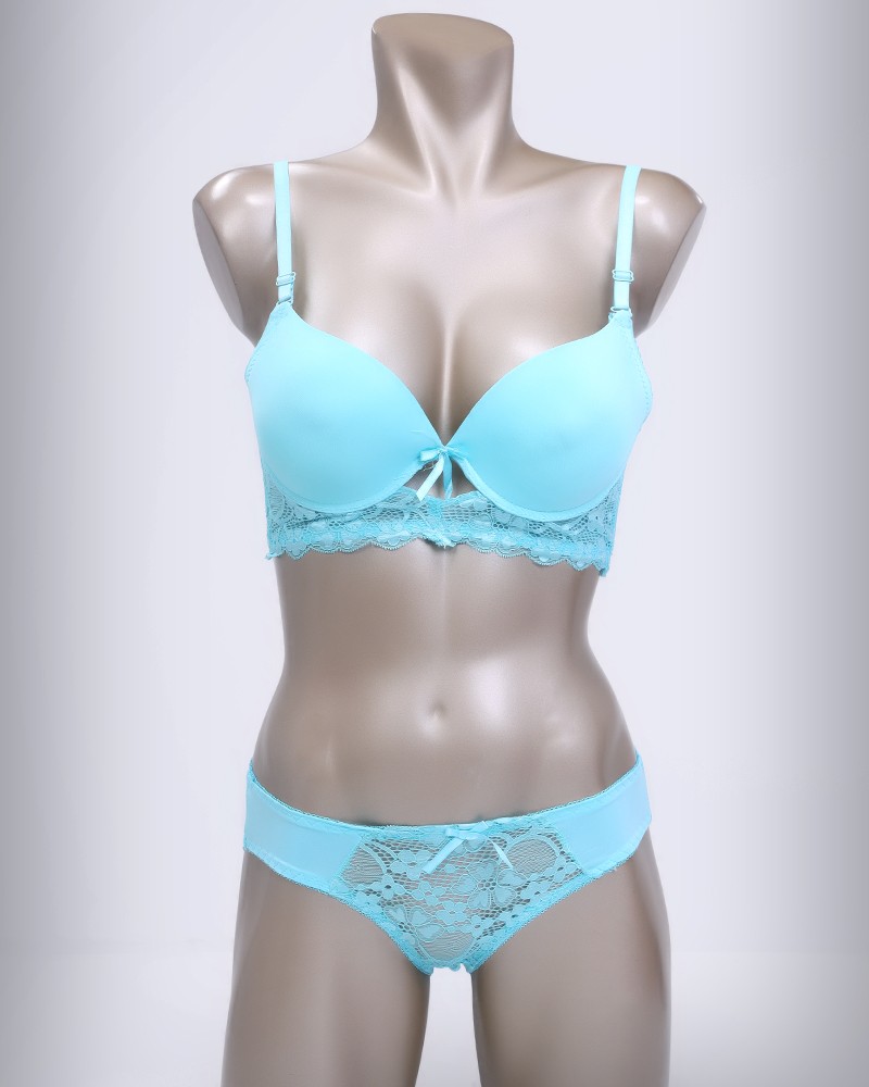 Floral Underwear Set In Two Pieces Bra + Panties