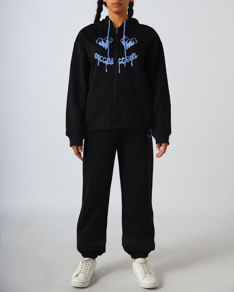 Casual Tracksuit With Print - Daraghmeh