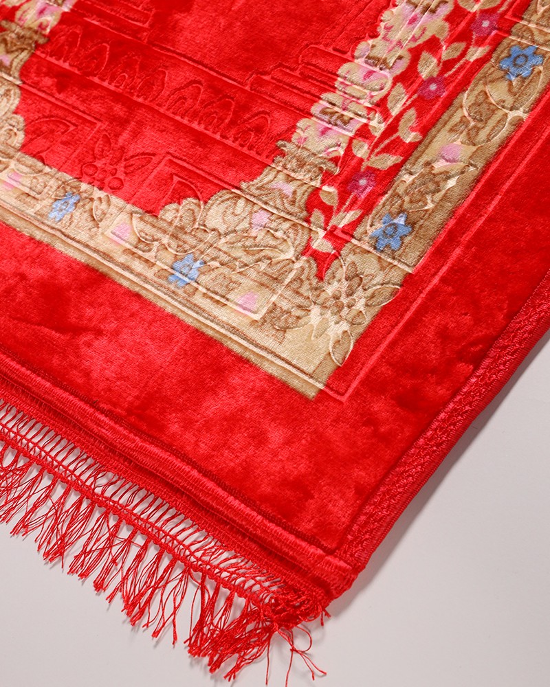 Embroidered Prayer Rug Daraghmeh