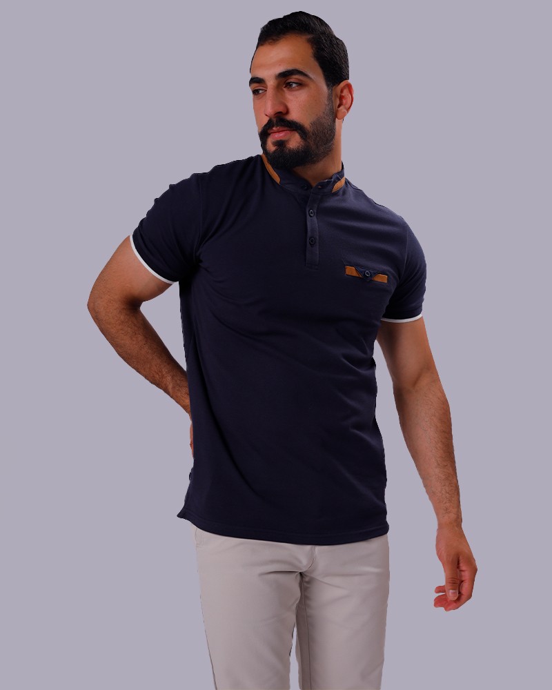 Casual Men's Polo T-shirt - Daraghmeh