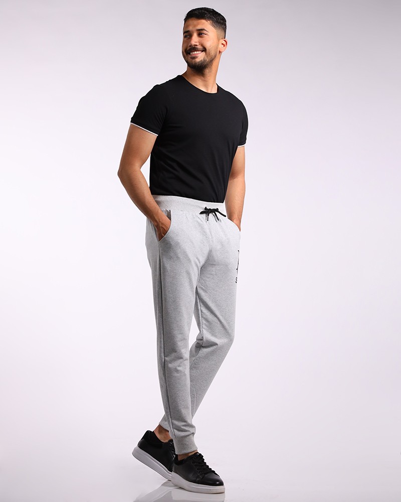 Cotton Sports Pants With 