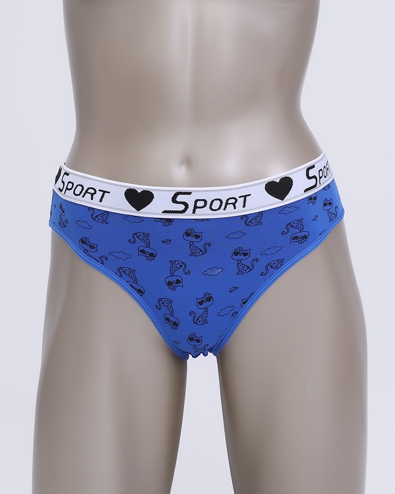 Cotton Panties With "SPORT" Print