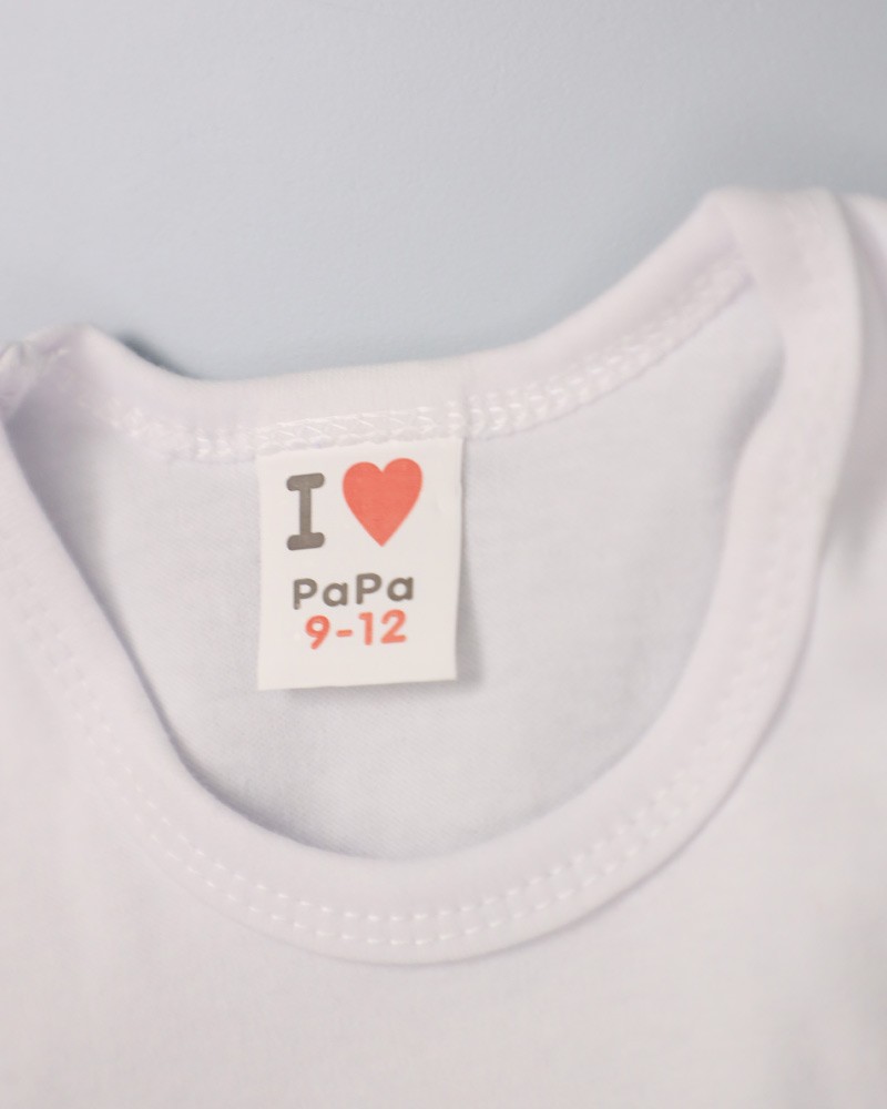 Plain Baby Bodysuit Snaps Daraghmeh