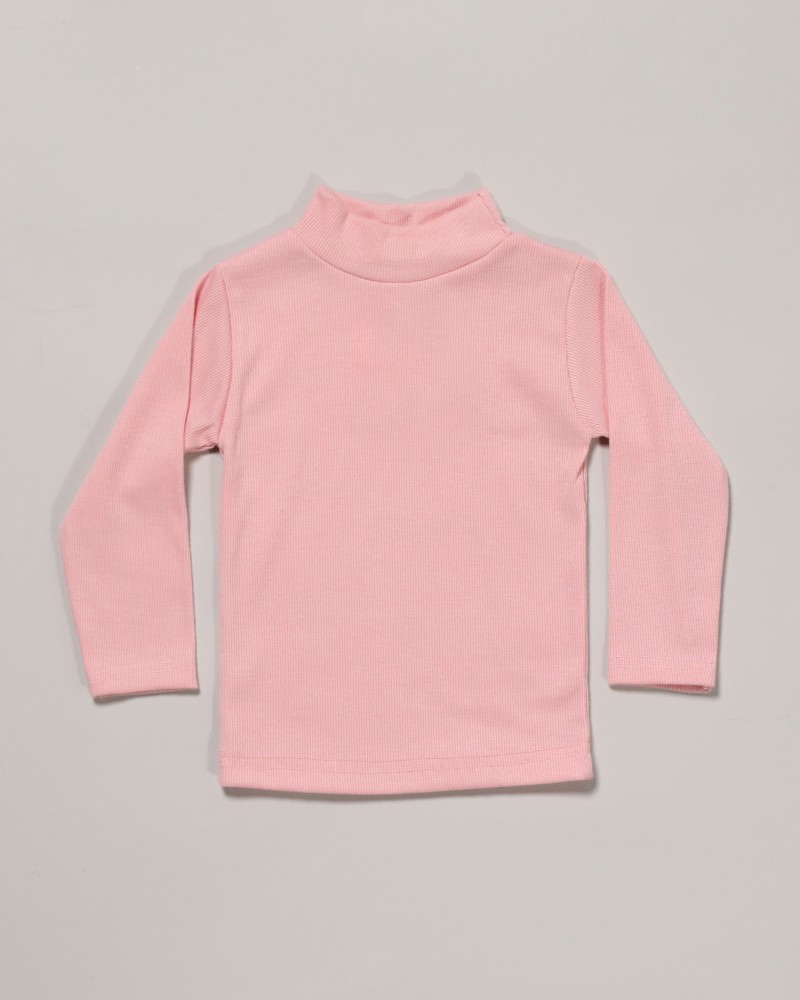 Pink Ribbed Baby Blouse - Daraghmeh