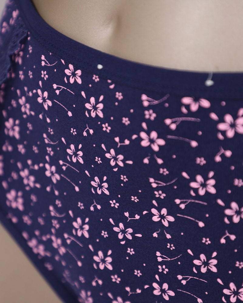 Floral Panties With Embroidery Daraghmeh