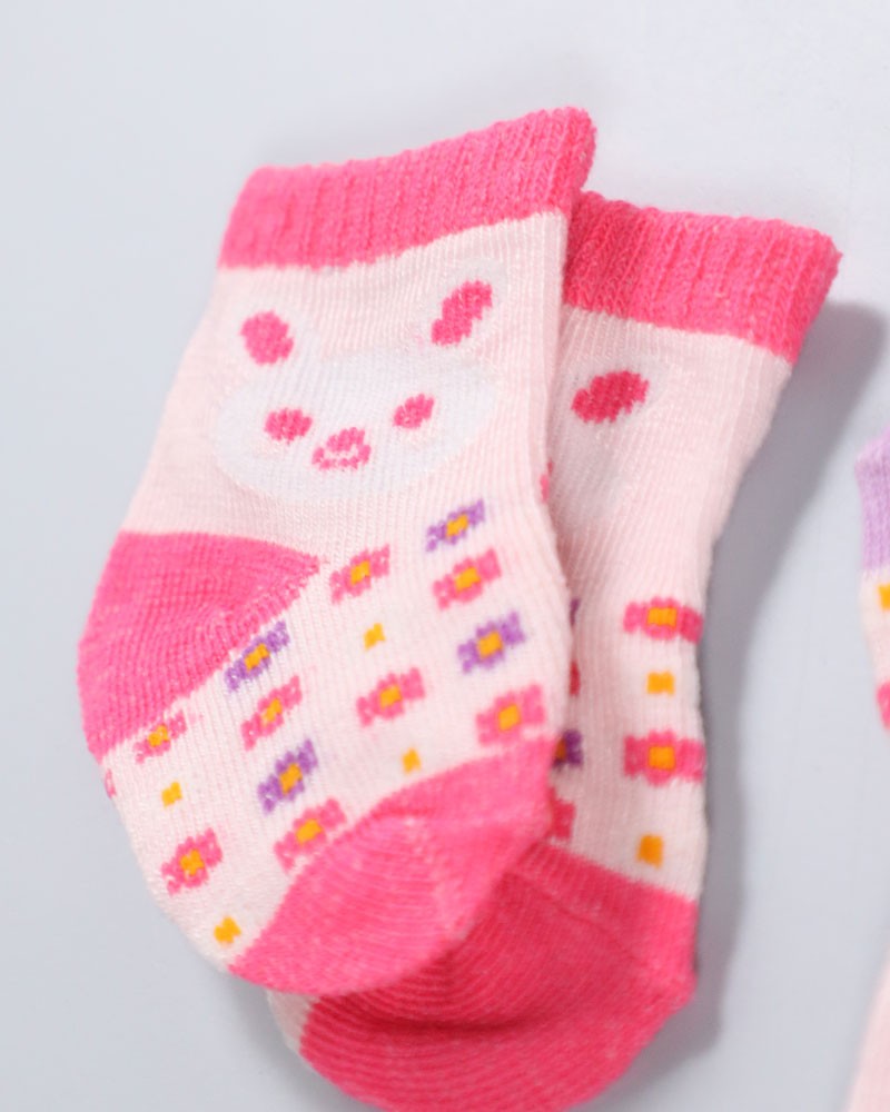 Baby Cotton Socks - 2 Pairs - Daraghmeh