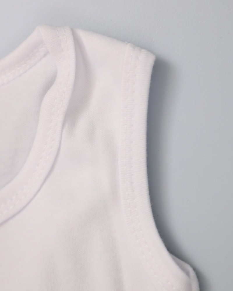 Plain Baby Bodysuit Snaps Daraghmeh