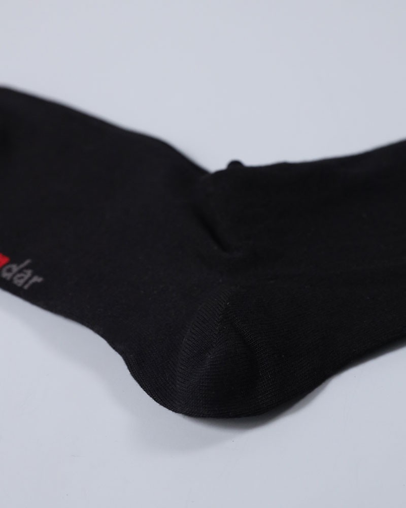 Black Cotton Socks - Daraghmeh