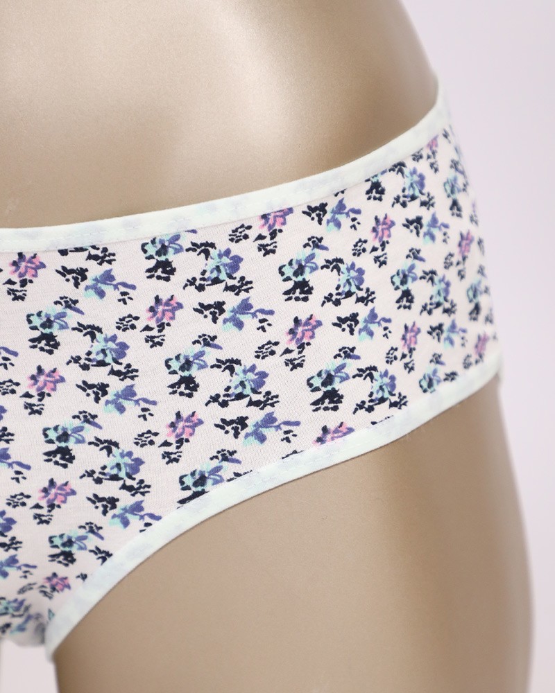 Cotton Panties Flower Print Daraghmeh