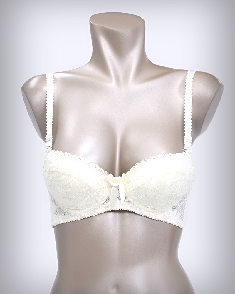 Underwire Perforated Push Up Bra