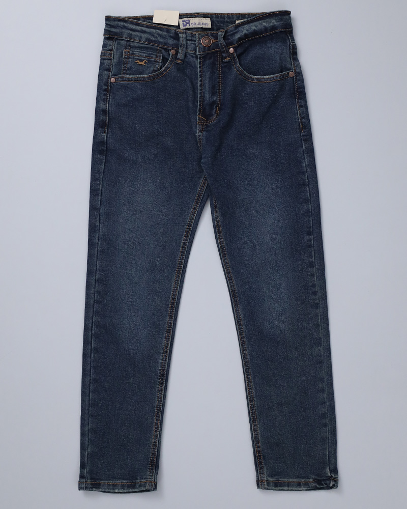 Dark Blue Faded Jeans Daraghmeh