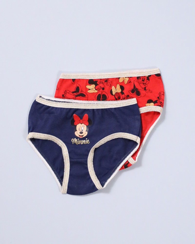 Underwear with Minnie Mouse print - Red