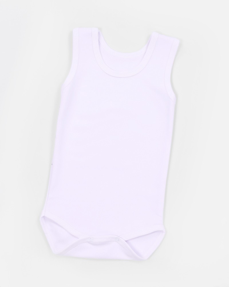 Baby Plain Sleeveless Bodysuit
