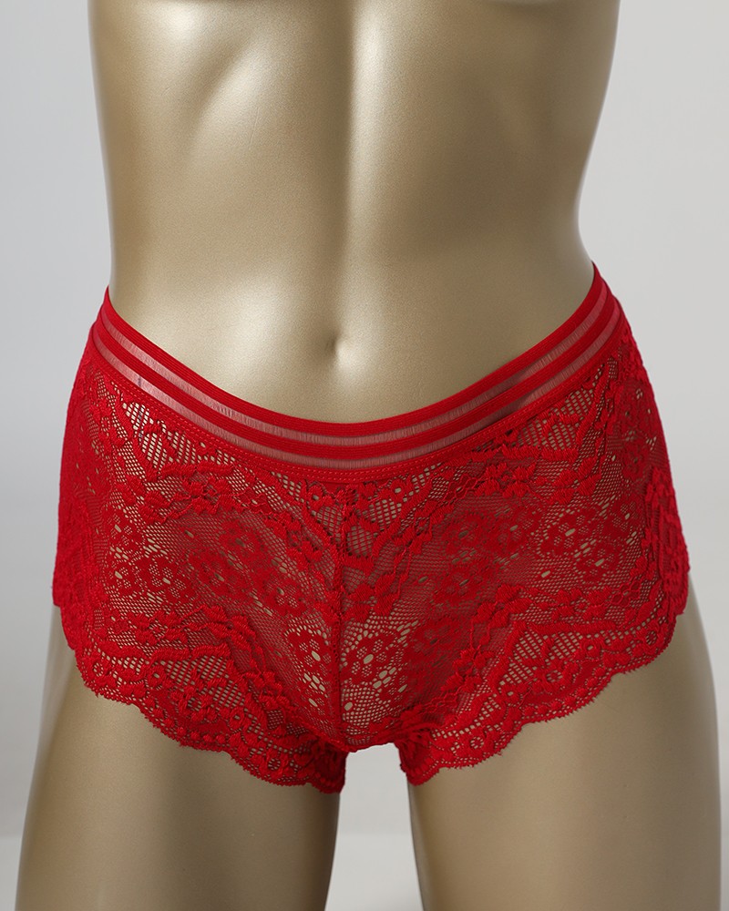 Roses Perforated Lace Panties Daraghmeh 3073