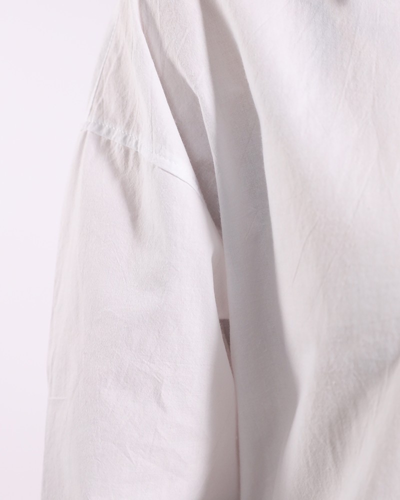 White Cotton Shirt - Daraghmeh