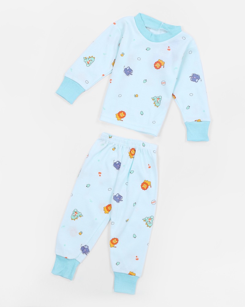 Baby Animal Print Pajama Set