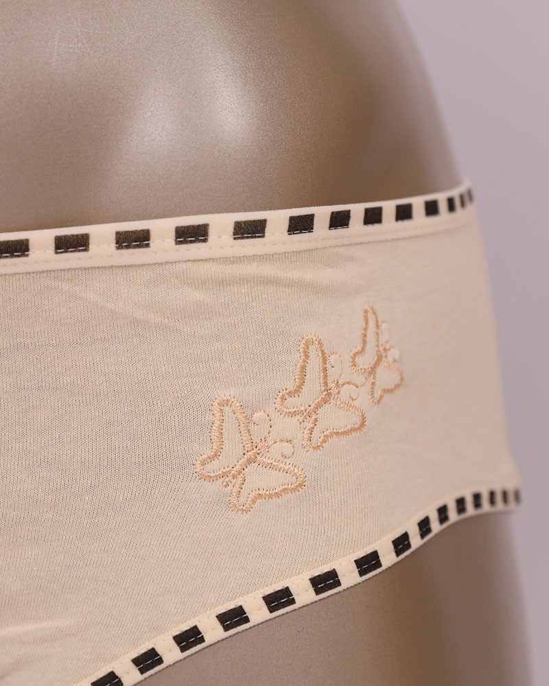 Cotton Panties With Butterflies Print Daraghmeh