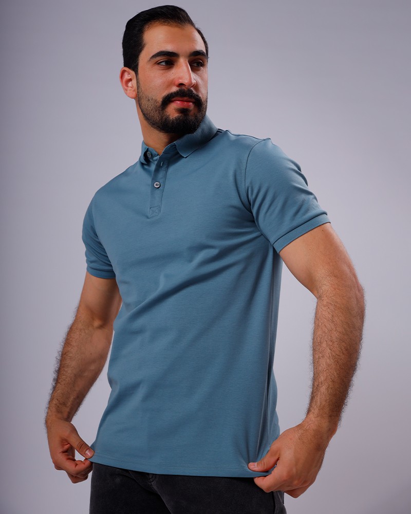 Casual Men's Polo T-shirt - Daraghmeh