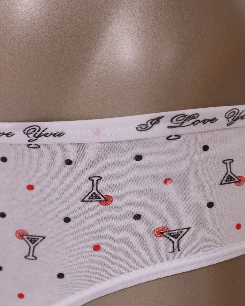 Hush ladies cotton printed panties main image 0