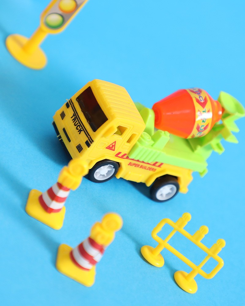 Engineer Toy With Construction Machines Daraghmeh