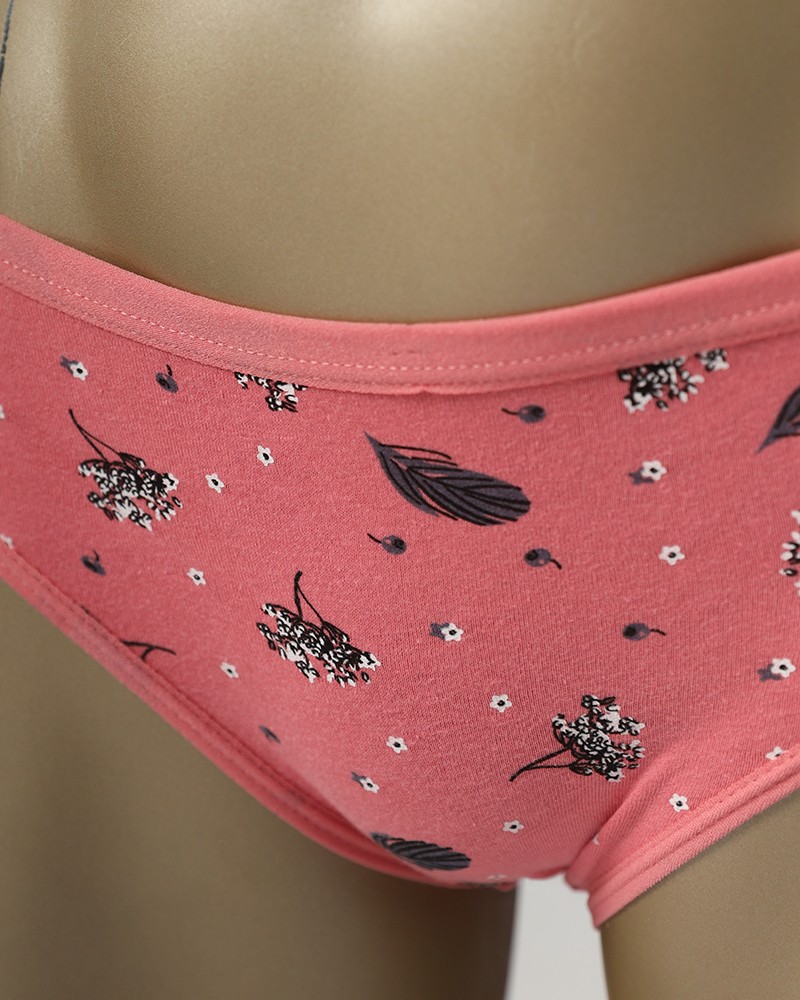 Floral Cotton Panties - Daraghmeh