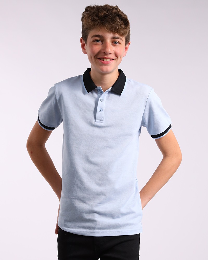 Smocked Polo T-shirt - Daraghmeh