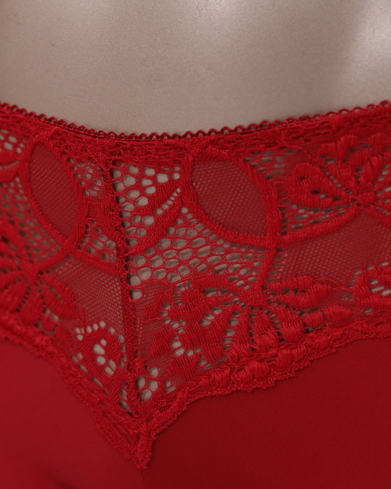 Cotton Lace Panties With Perforated Edges Daraghmeh